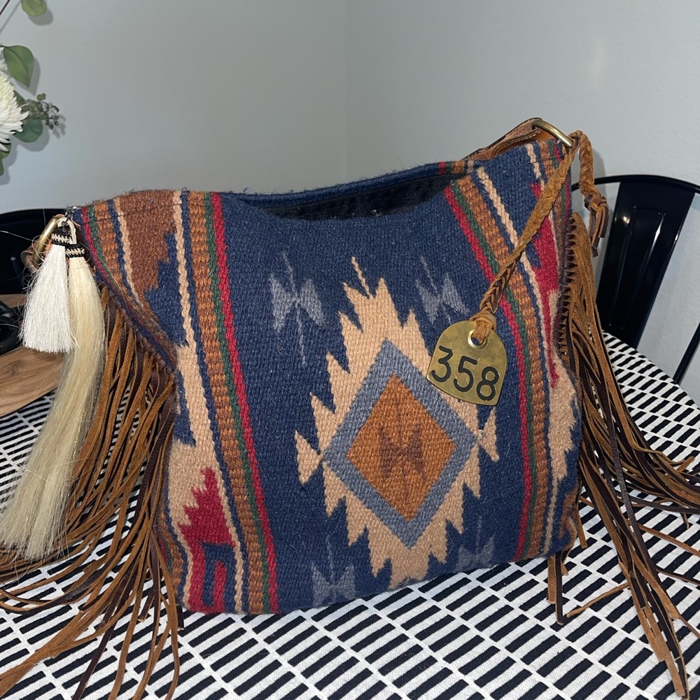 ESPUELA DESIGN CO. - COMANCHE MOON SADDLEBLANKET TOTE